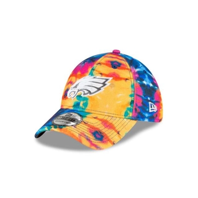 White Philadelphia Eagles Hat - New Era NFL Crucial Catch 39THIRTY Stretch Fit Caps USA9853146